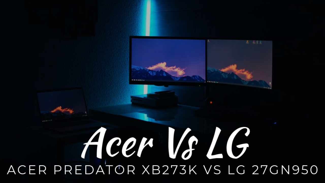 Acer Predator XB273K Vs LG 27GN950