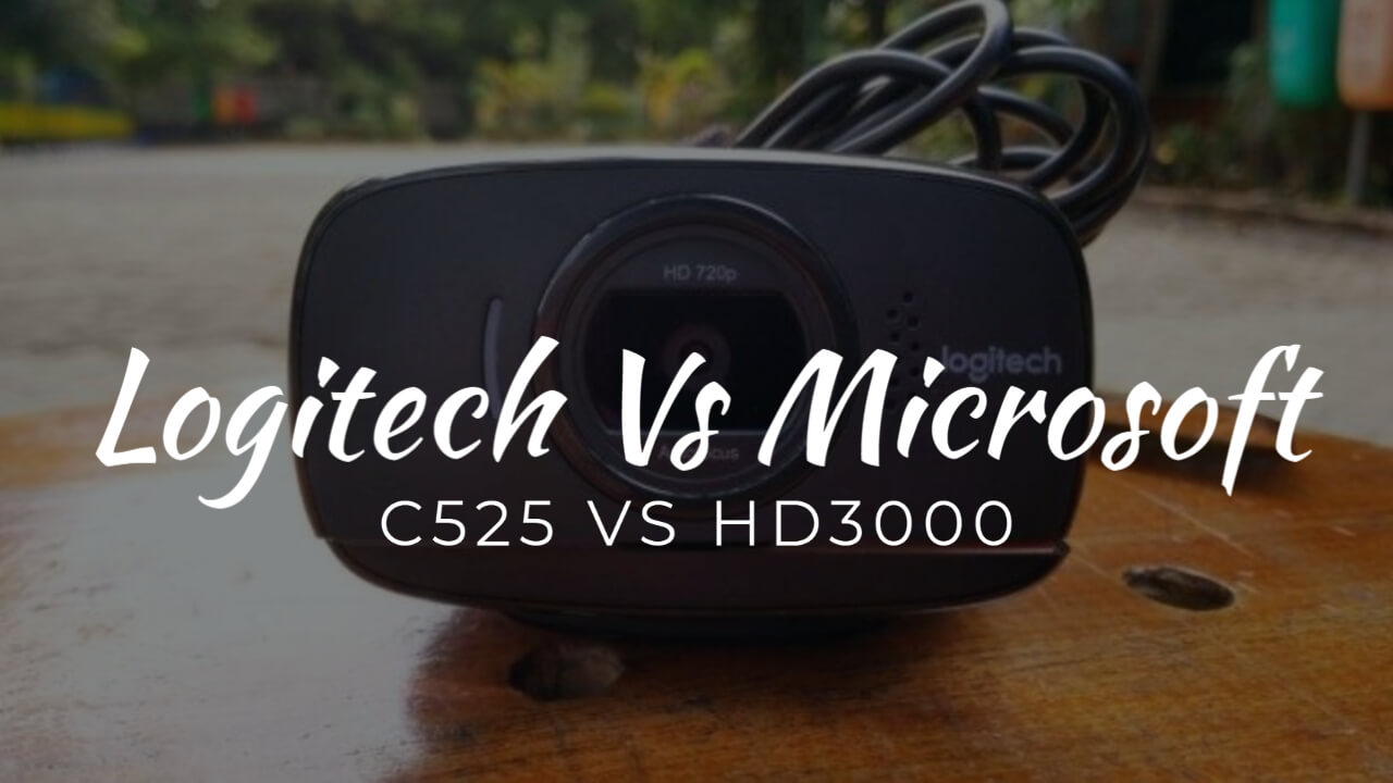 Logitech C525 vs Microsoft HD3000