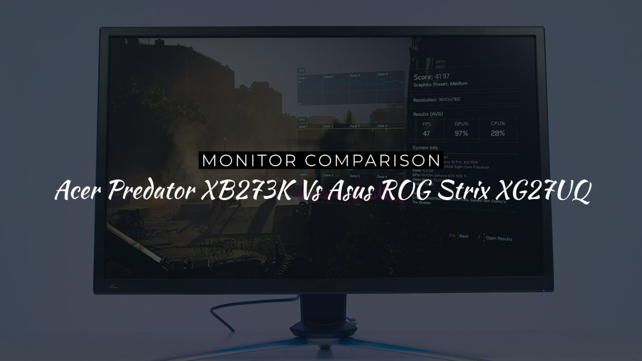 Acer Predator XB273K Vs ASUS ROG Strix XG27UQ